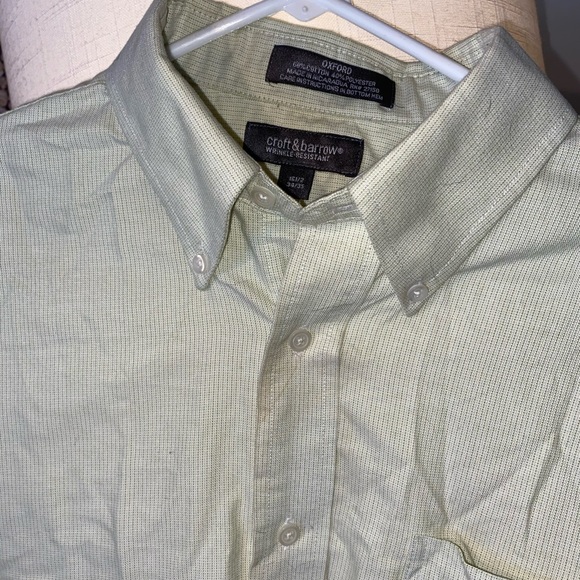 Green button down - Picture 2 of 2